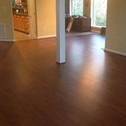 Same hardwood floor after refinishing