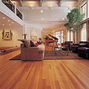Exotic South American hardwood floor installation for a private residence in Tennessee
